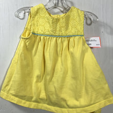 Load image into Gallery viewer, MINI BODEN 2PC YELLOW SLEEVELESS DRESS 3-6 MO
