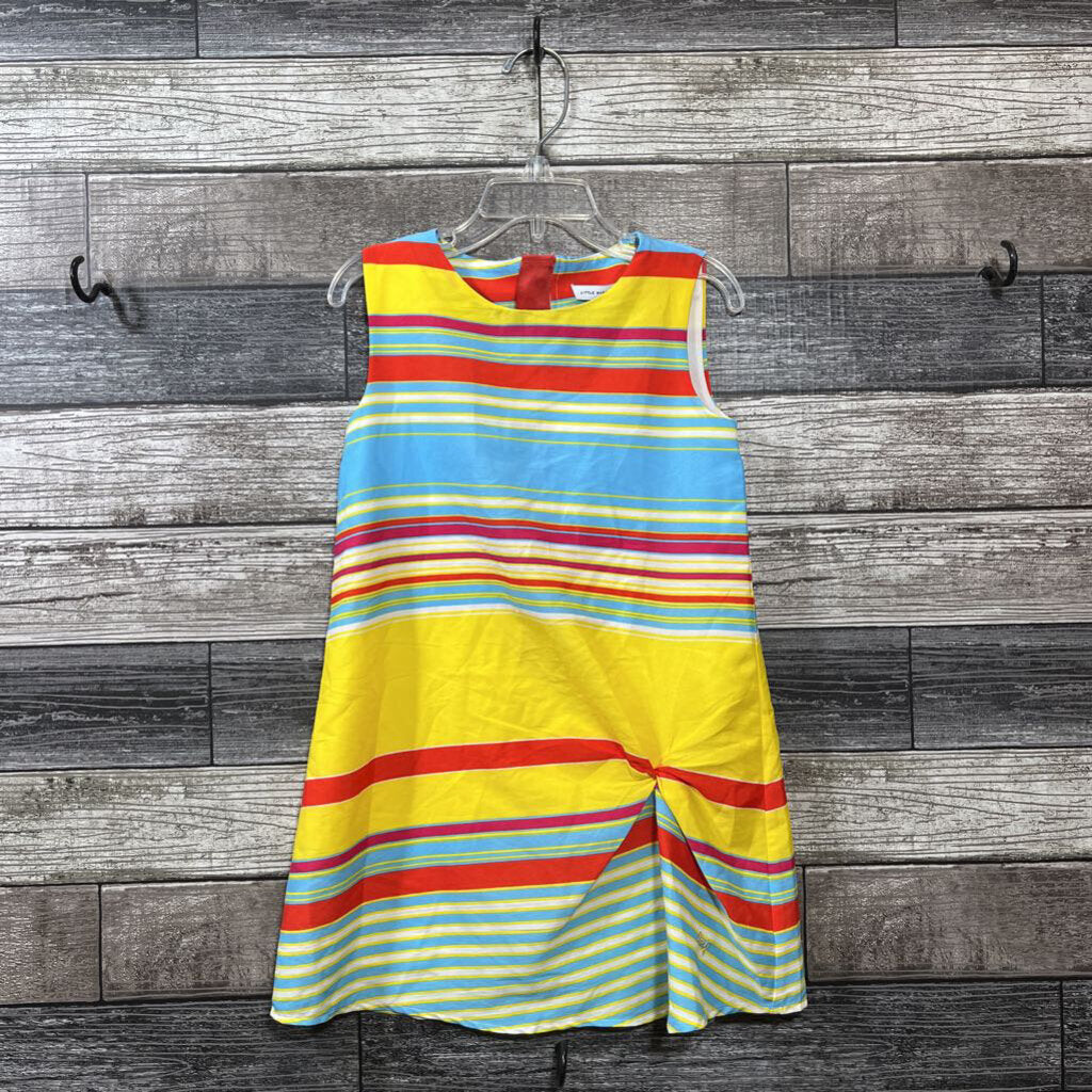 LITTLE MARC JACOBS LINED STRIPED SLEEVELESS DRESS 5
