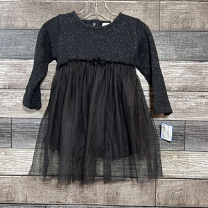 ZARA LS SPARKLE DRESS WITH TULLE SKIRT 2/3