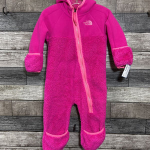 NORTH FACE HOODED FLEECE BUNTING 6-12 MO