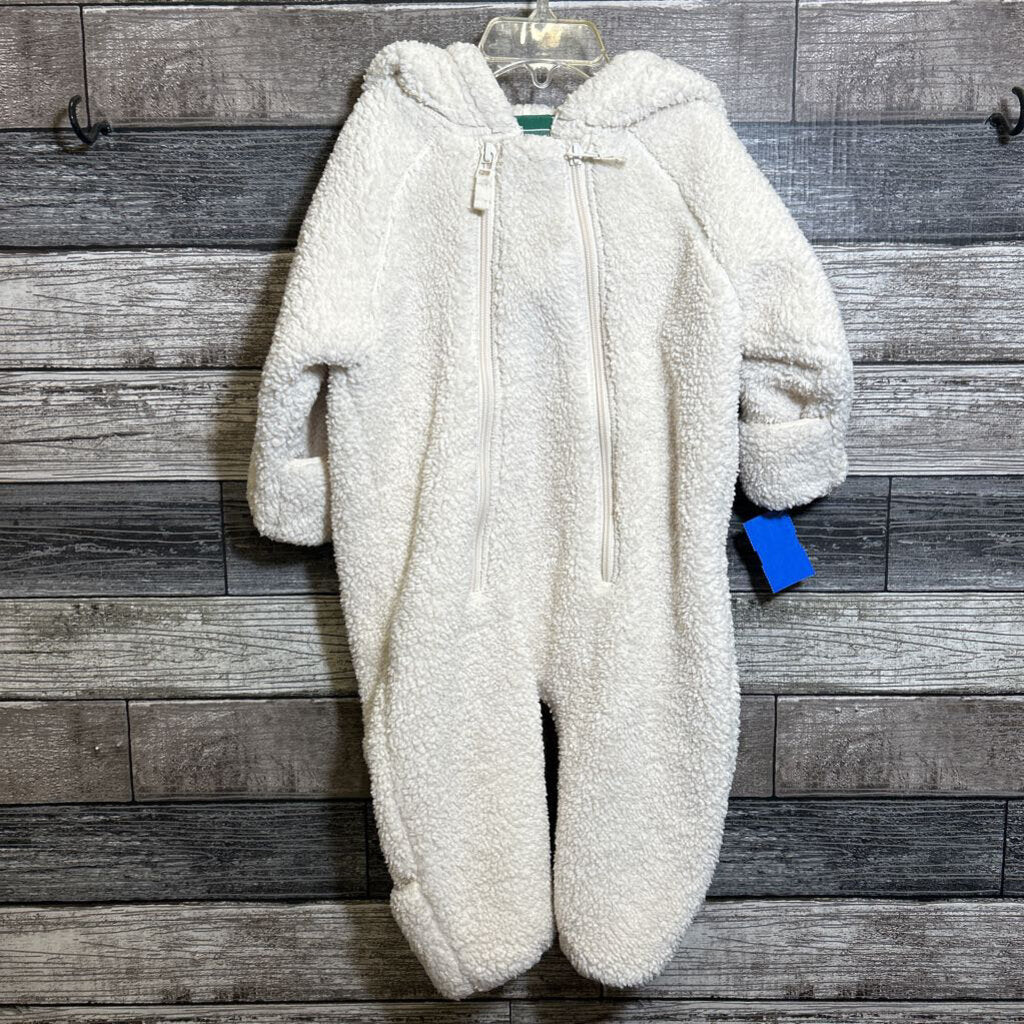 L.L. BEAN HOODED FLEECE BUNTING 3-6 MO