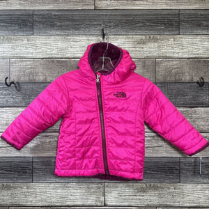 NORTH FACE REVERSIBLE FLEECE / PUFFER HOODED COAT 12 MO