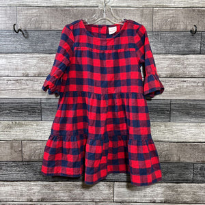 HANNA LS FLANNEL DRESS 110 / 5