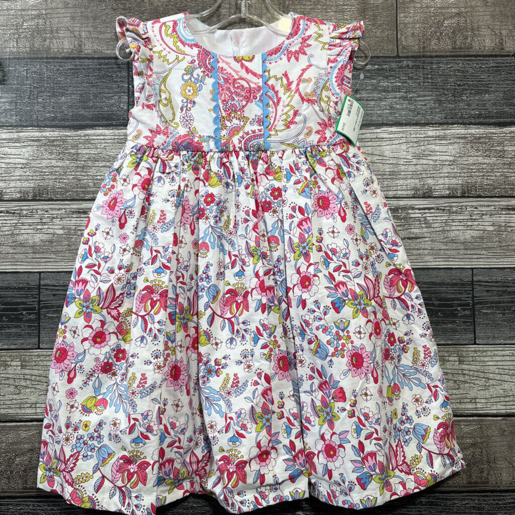 HANDMADE FLORAL LINED DRESS 2/3