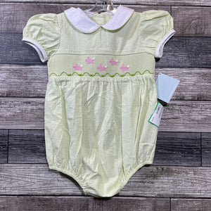 NWT LITTLE ENGLISH SMOCKED ROMPER 2