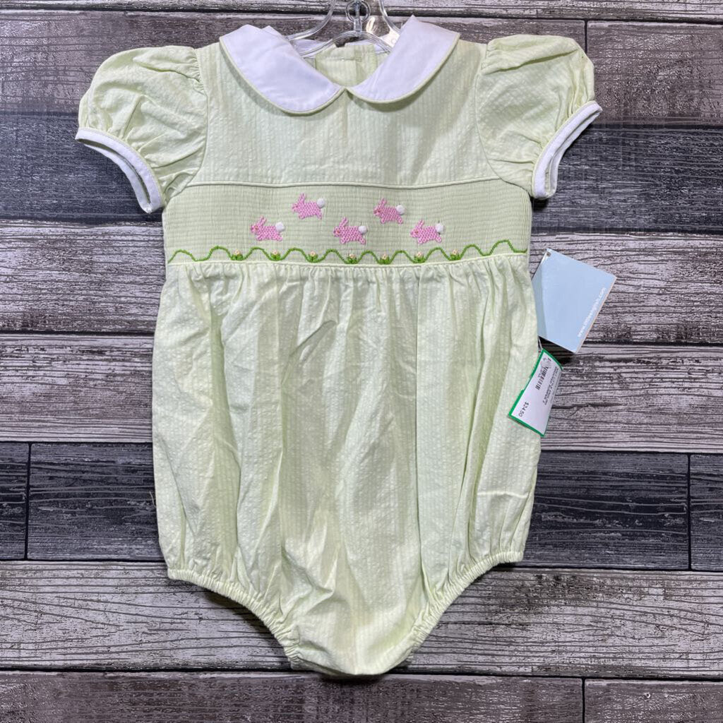 NWT LITTLE ENGLISH SMOCKED ROMPER 2