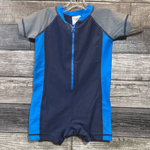 HANNA SS RASH GUARD 1PC SWIMSUIT 70 / 6-12 MO