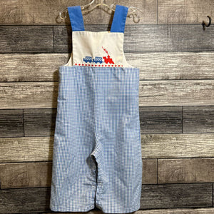 VINTAGE OVERALLS 9-12 MO