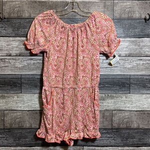 MINI BODEN COTTON BAMBOO SHORT ROMPER 6/7