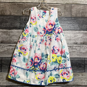MINI BODEN SLEEVELESS LINED FLORAL DRESS 12-18 MO