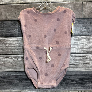 QUINCY MAE TERRY BUBBLE ROMPER 3-6 MO