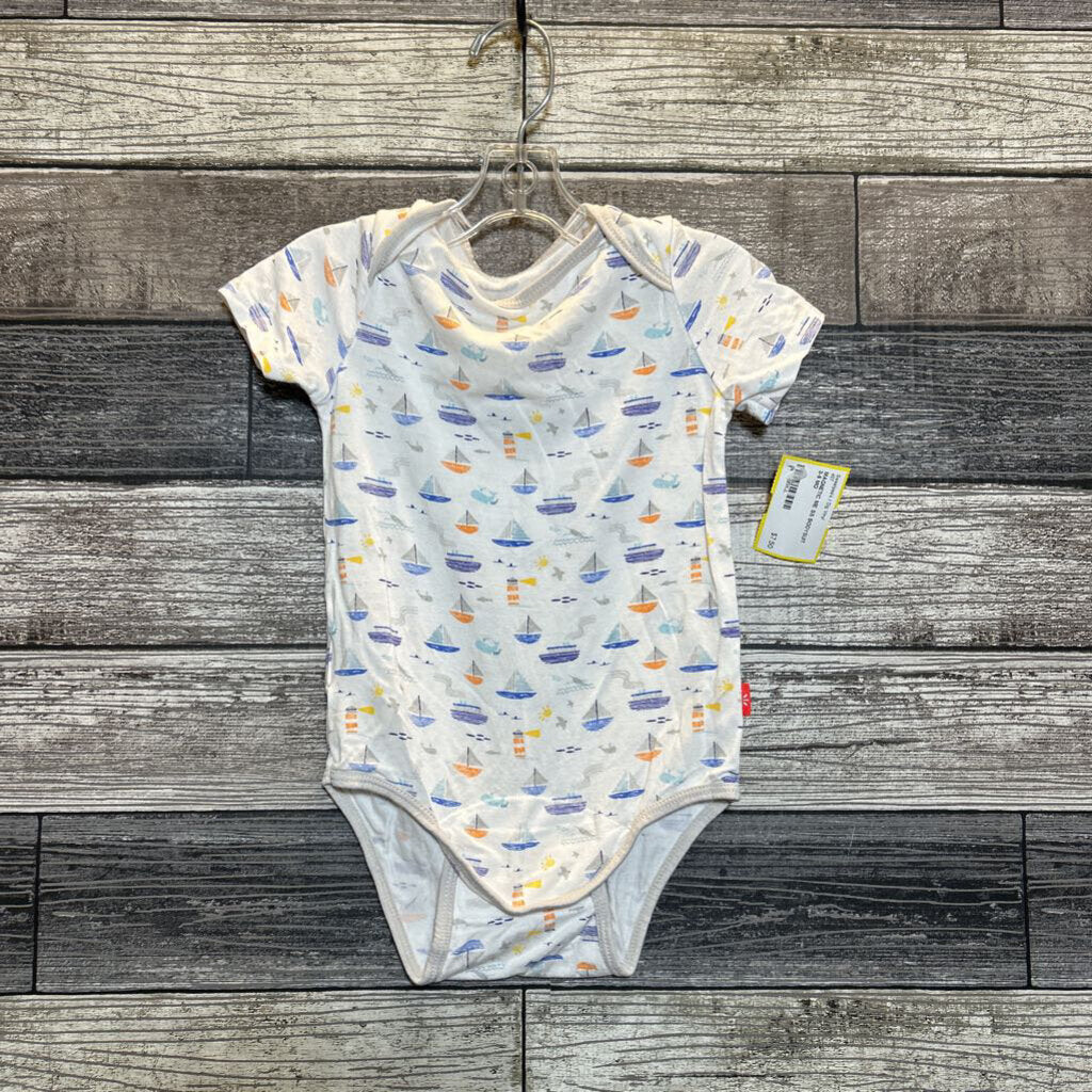 MAGNETIC ME SS BODYSUIT 3-6 MO