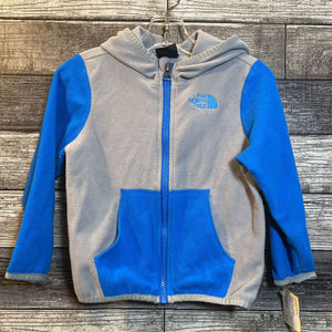 NORTH FACE HOODED FLEECE JACKET 18-24 MO