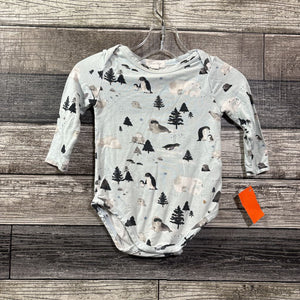 ANGEL DEAR LS BAMBOO BODYSUIT 3-6 MO
