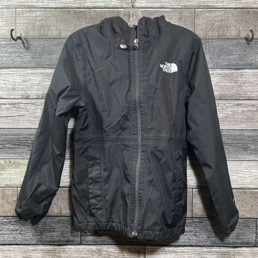 NORTH FACE FLEECE LINED RAIN JACKET 10/12