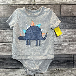 GAP SS APPLIQUE BODYSUIT 18-24 MO