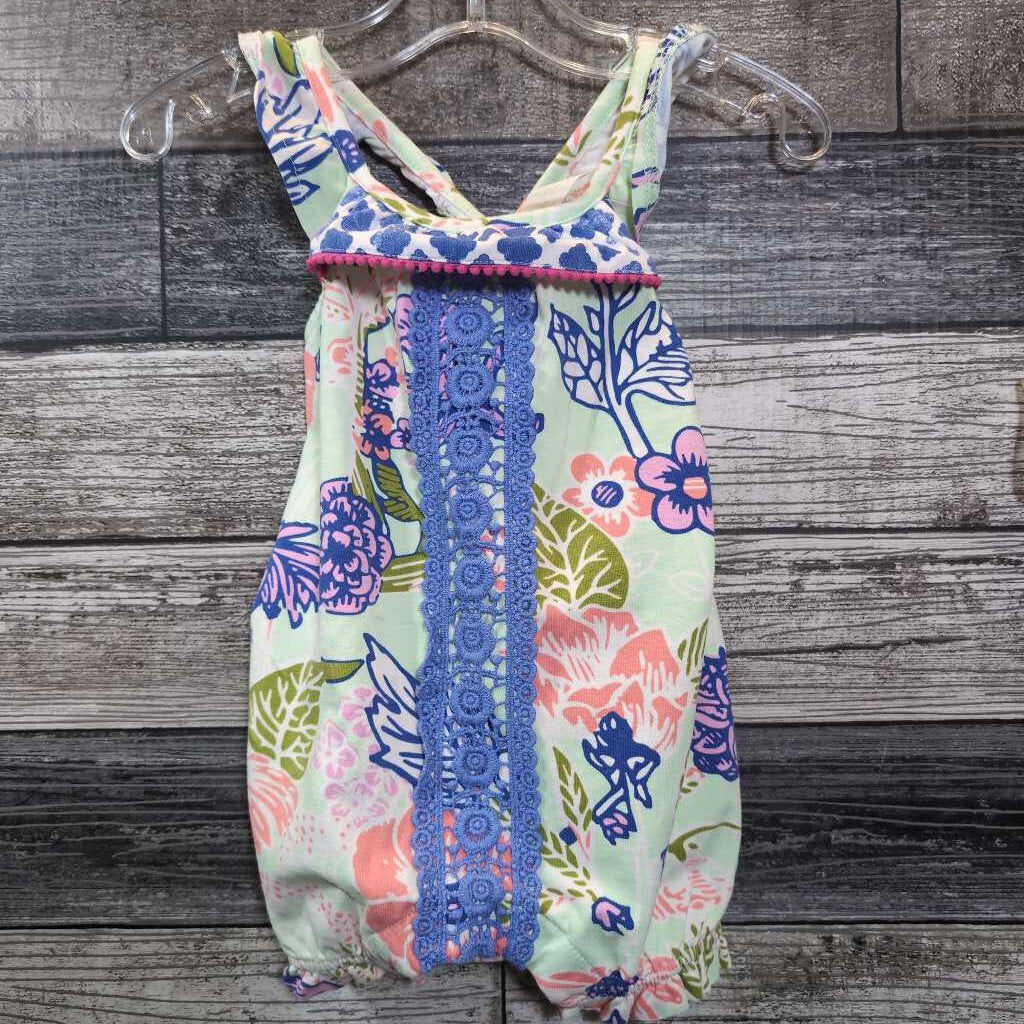 MATILDA JANE TANK ROMPER 3-6 MO