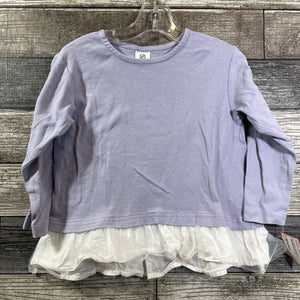 DEV ROCK LS RUFFLE TRIMMED SHIRT 3/4