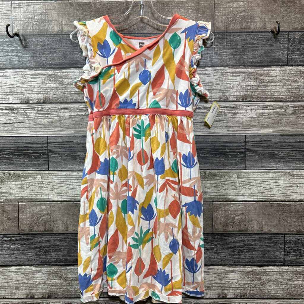 TEA FLUTTER SLEEVE DRESS 8/10