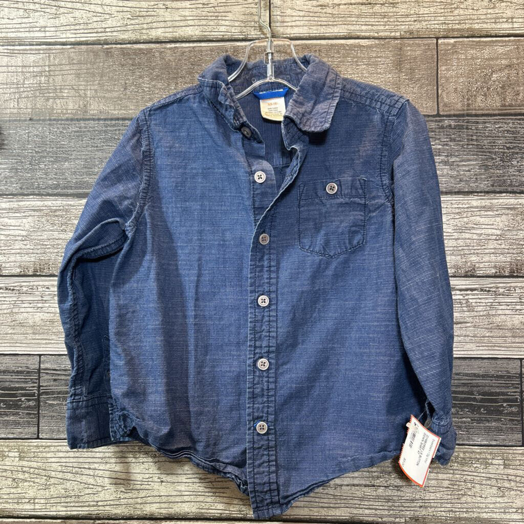 GYMBOREE LS BUTTON DOWN SHIRT 4T