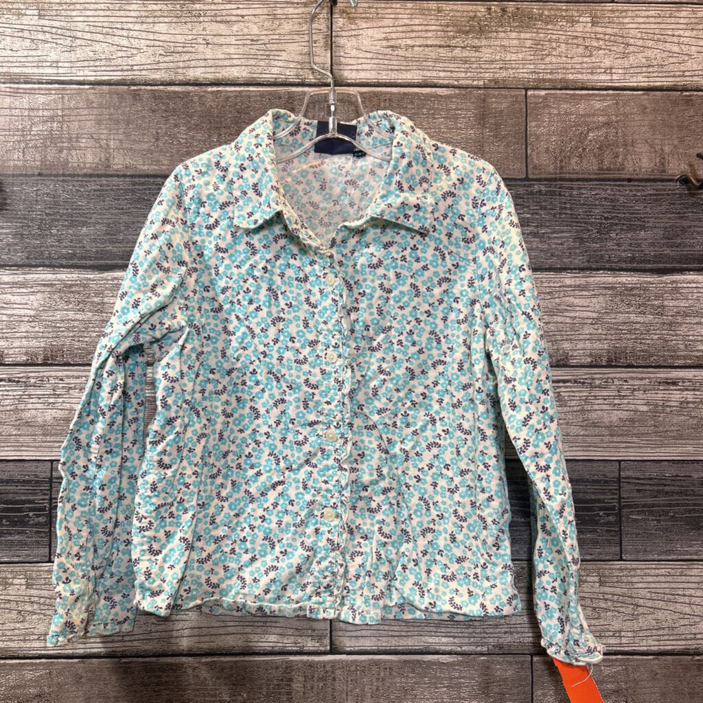 MINI BODEN LS CORDUDROY BUTTON DOWN SHIRT 5/6