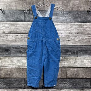 ME & HENRY JERSEY LINED CORDUROY OVERALLS 12-18 MO