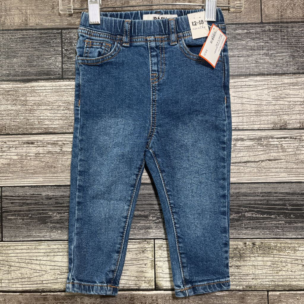 NWT COTTON ON BABY JEANS 12-18 MO