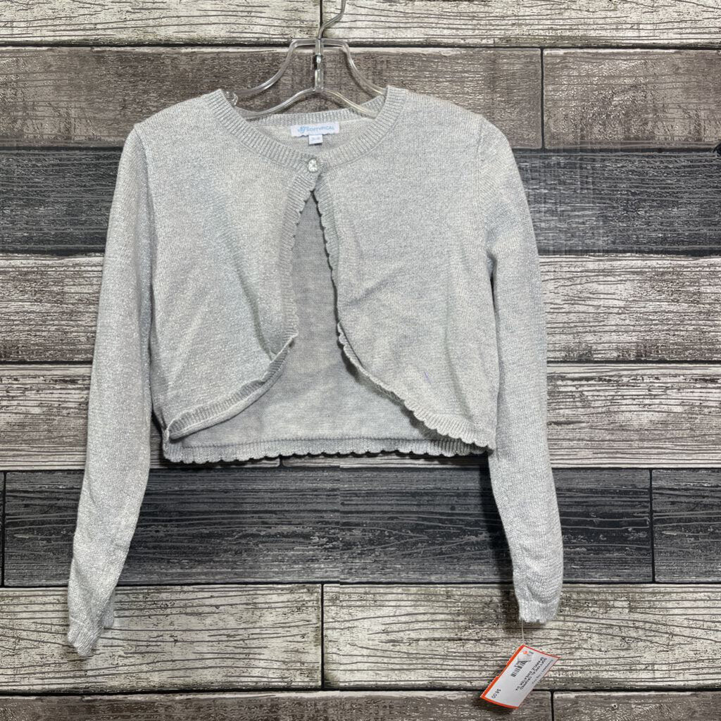 SOFTYPICAL CROPPED SPARKLE SWEATER 3/4