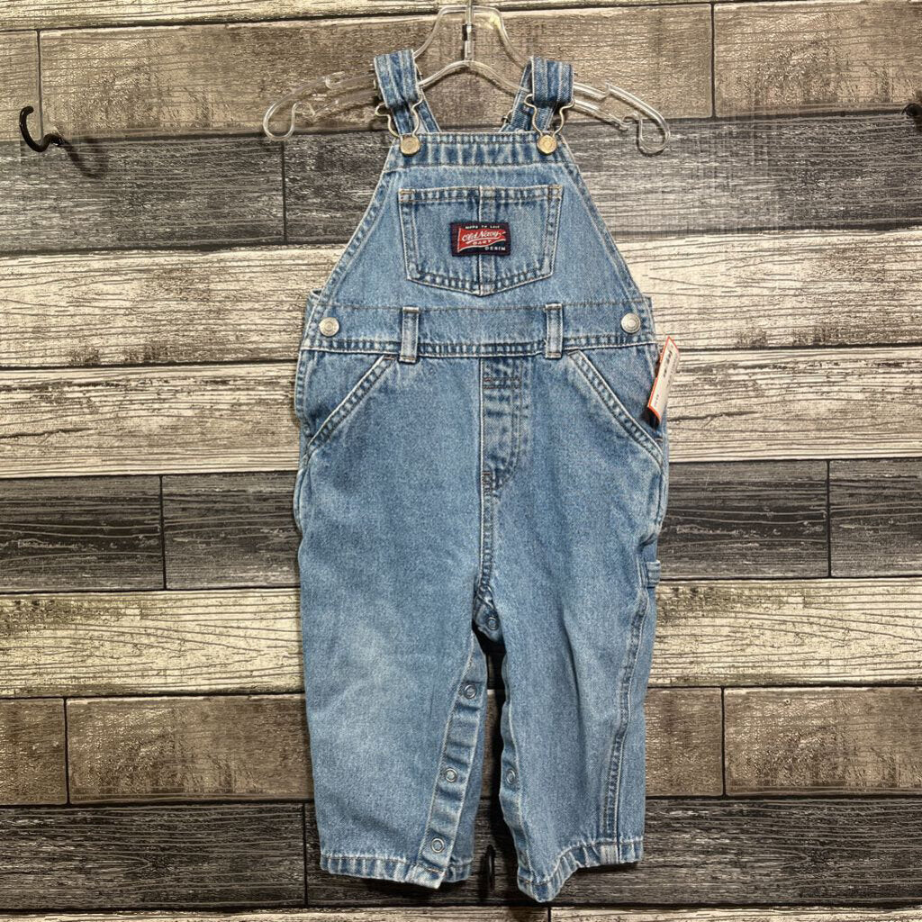 OLD NAVY DENIM OVERALLS 12-18 MO