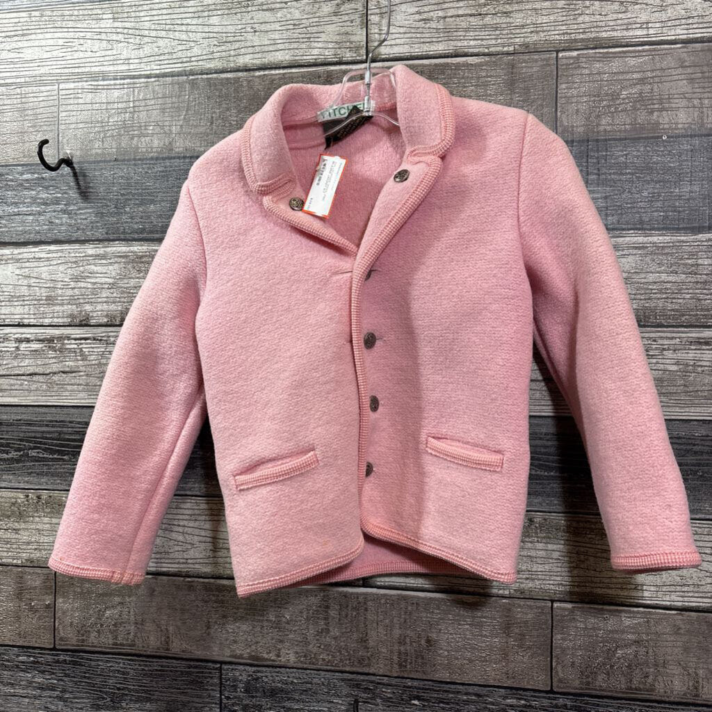 SALZBURGER WOOL PINK BLAZER JACKET 6/7