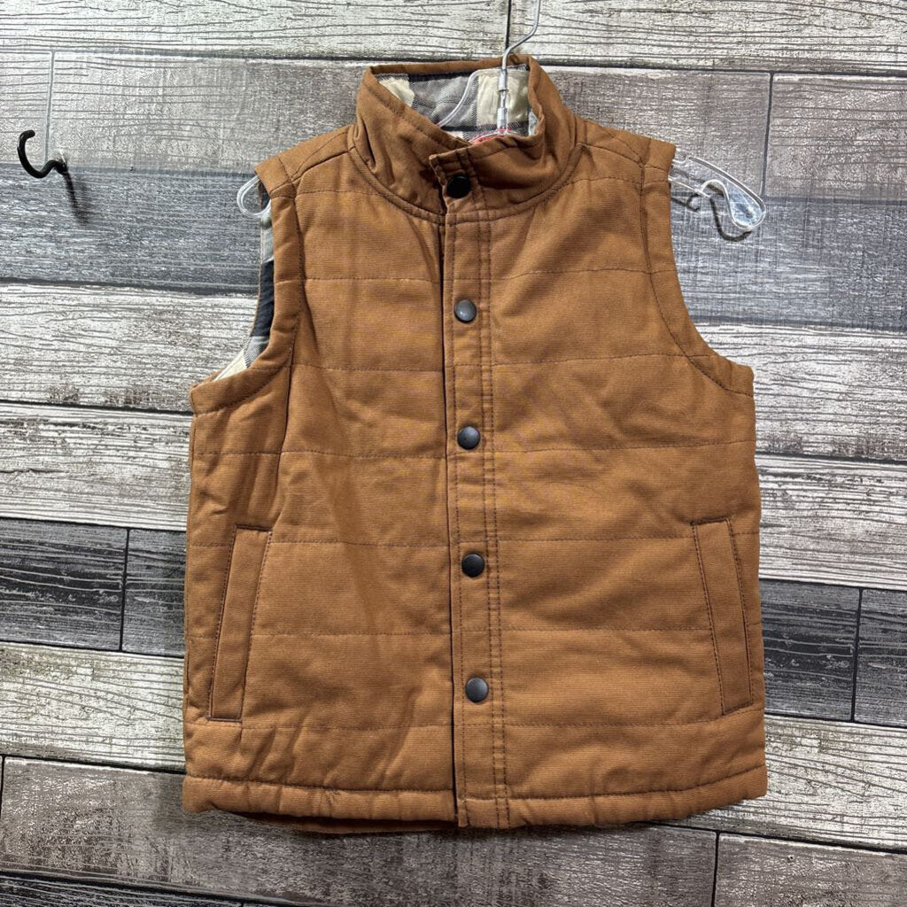 UNIONBAY QUILTED COTTON CANVAS VEST 5