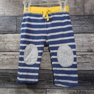 MINI BODEN REVERSIBLE COTTON PANTS 6-12 MO