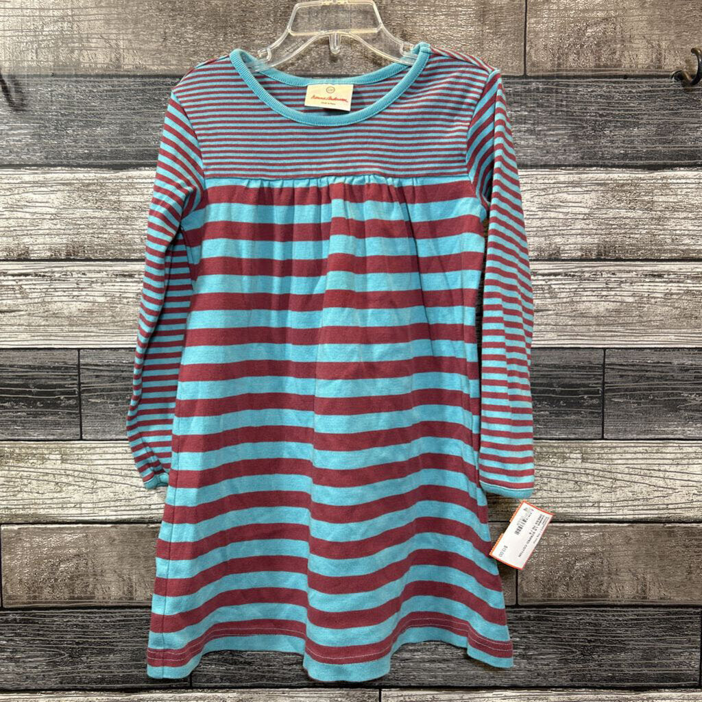 HANNA LS STRIPED COTTON DRESS 110 / 5