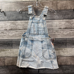 ZARA DENIM OVERALL DRESS 6