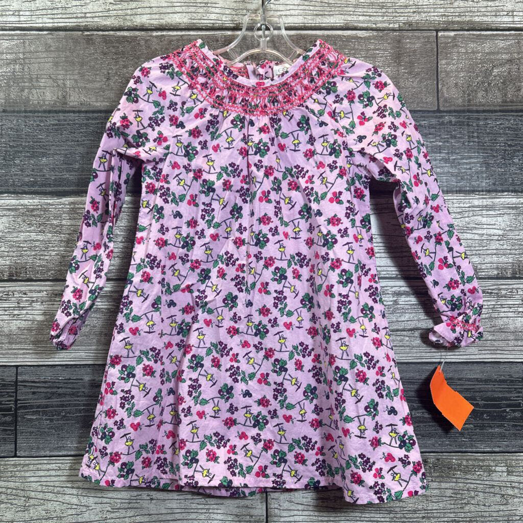 EGG LS WOVEN COTTON FLORAL DRESS 12 MO