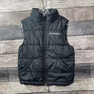 COLUMBIA REVERSIBLE FLEECE PUFFER VEST 4/5