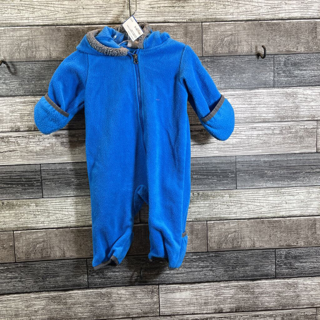 COLUMBIA HOODED FLEECE BUNTING 3-6 MO