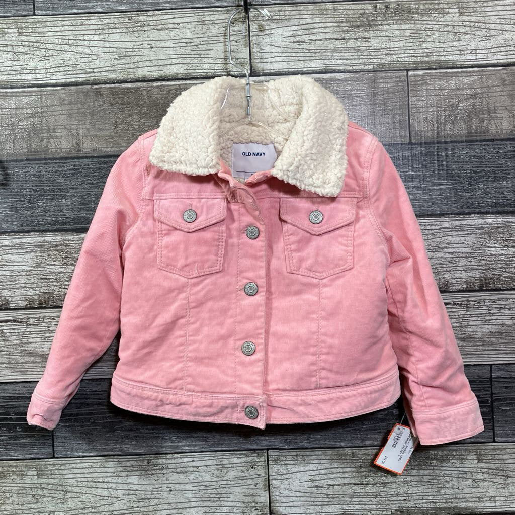 OLD NAVY SHERPA LINED CORDUROY JACKET 2