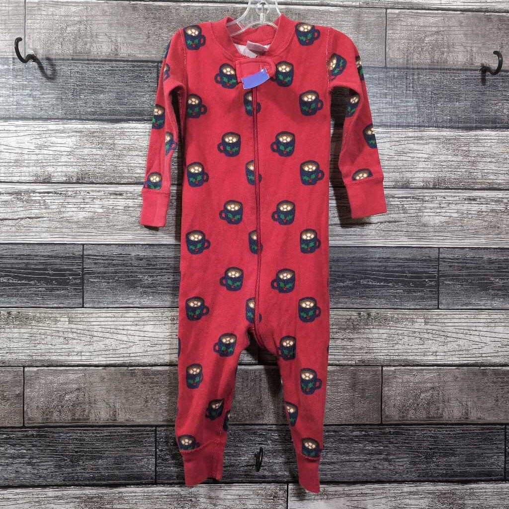 HANNA 1PC ORGANIC HOLIDAY PJ 80 / 18-24 MO