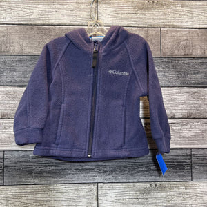 COLUMBIA FLEECE HOODED JACKET 18 MO