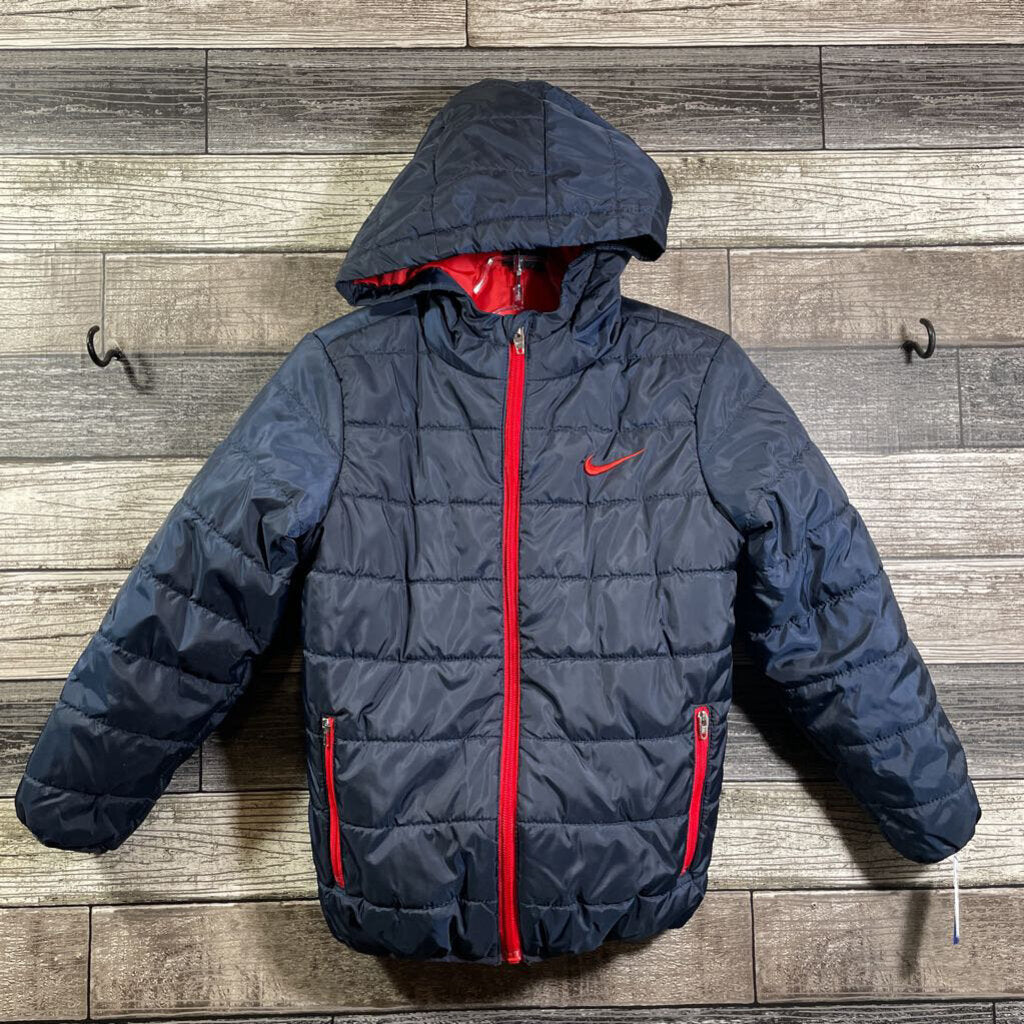 NIKE HOODED PUFFER COAT 6/7