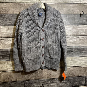 GAP ROLL NECK CABLE KNIT CARDIGAN 4/5