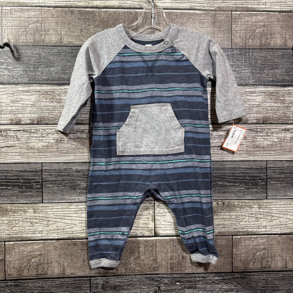 TEA LS ROMPER 6-9 MO
