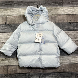 NWT ZARA HOODED PUFFER COAT 3/4