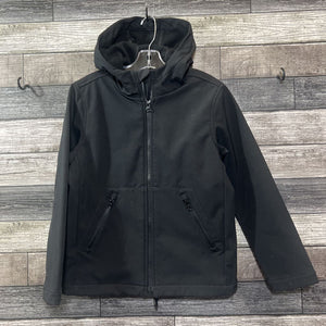 GAP FLEECE LINED HOODED RAIN JACKET 8