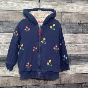 MINI BODEN SHERPA LINED HOODED SWEATSHIRT 5