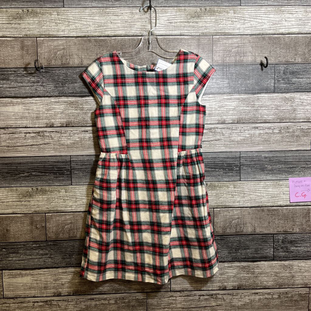 GAP PLAID HOLIDAY DRESS 8