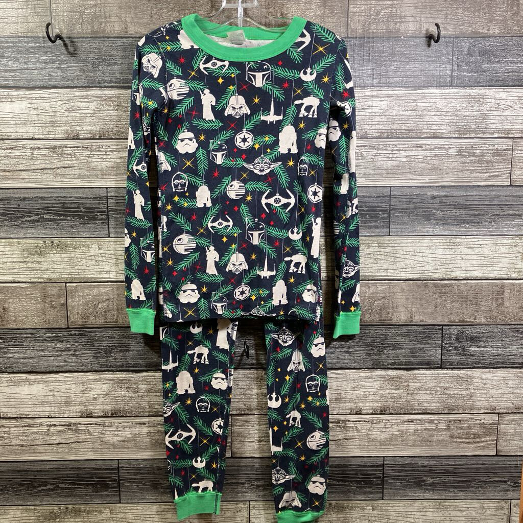 HANNA 2PC ORGANIC HOLIDAY STAR WARS PJ 140 / 10