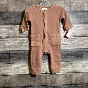 CITY MOUSE WAFFLE ROMPER 0-3 MO