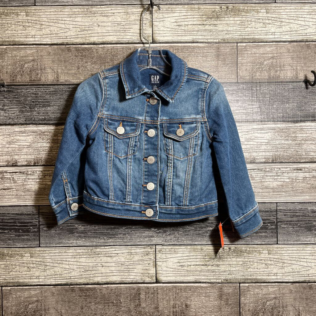 GAP DENIM SNAP JACKET 2